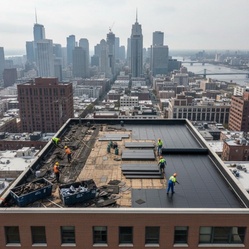 Single Ply Roof Replacement